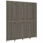 4-Panel-Bildschirm aus synthetischem Rattangrau von , Raumteiler - Ref: Foro24-365362, Preis: 175,66 €, Rabatt: %