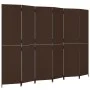 6-panel brown synthetic rattan screen by , Room dividers - Ref: Foro24-365369, Price: 252,84 €, Discount: %