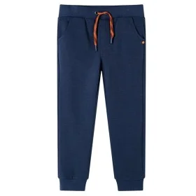Navy blue mélange children's sweatpants size 104 by , kids pants - Ref: Foro24-12795, Price: 10,31 €, Discount: %