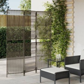 3-Panel-Sieb aus synthetischem Rattan, grau von , Raumteiler - Ref: Foro24-365374, Preis: 102,20 €, Rabatt: %