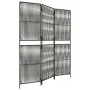 3-panel gray synthetic rattan room divider by , Room dividers - Ref: Foro24-365374, Price: 100,16 €, Discount: %