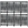 4-Panel-Bildschirm aus synthetischem Rattan schwarz von , Raumteiler - Ref: Foro24-365376, Preis: 130,43 €, Rabatt: %