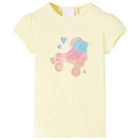 Soft yellow children's t-shirt size 92 by , Kids T-shirts - Ref: Foro24-10579, Price: 8,24 €, Discount: %