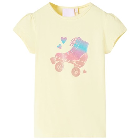 Weiches gelbes Kinder-T-Shirt 92 von , Kinder-T-Shirts - Ref: Foro24-10579, Preis: 8,32 €, Rabatt: %