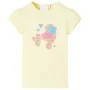 Camiseta infantil amarillo suave 92 de , Camisetas para niños - Ref: Foro24-10579, Precio: 8,24 €, Descuento: %