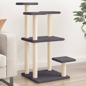 Dunkelgraue Katzenkratzbäume mit Plattformen 98,5cm von , Katzenmöbel - Ref: Foro24-172108, Preis: 49,32 €, Rabatt: %