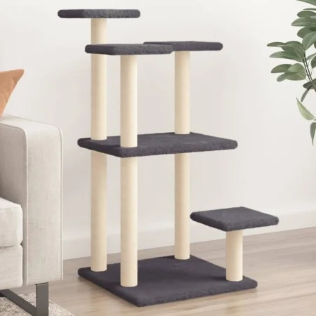 Scratching posts for cats with dark gray platforms 98.5cm by , Cat furniture - Ref: Foro24-172108, Price: 45,81 €, Discount: %