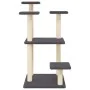 Postes rascadores para gatos con plataformas gris oscuro 98,5cm de , Mobiliario para gatos - Ref: Foro24-172108, Precio: 45,8...