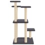 Dunkelgraue Katzenkratzbäume mit Plattformen 98,5cm von , Katzenmöbel - Ref: Foro24-172108, Preis: 49,32 €, Rabatt: %