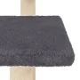 Scratching posts for cats with dark gray platforms 98.5cm by , Cat furniture - Ref: Foro24-172108, Price: 45,81 €, Discount: %