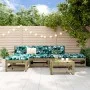Juego de muebles de jardín 6 pzas madera de pino impregnada de , Conjuntos de jardín - Ref: Foro24-3186542, Precio: 301,76 €,...