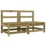 Juego de muebles de jardín 6 pzas madera de pino impregnada de , Conjuntos de jardín - Ref: Foro24-3186542, Precio: 301,76 €,...