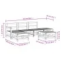 Garden furniture set 6 pieces impregnated pine wood by , Garden sets - Ref: Foro24-3186542, Price: 301,76 €, Discount: %