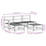 Gartensofa-Set 5-teilig aus imprägniertem Kiefernholz von , Gartensets - Ref: Foro24-3186549, Preis: 252,58 €, Rabatt: %