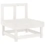 Gartenmöbel-Set 7-teilig aus massivem weißem Kiefernholz von , Gartensets - Ref: Foro24-3186355, Preis: 375,90 €, Rabatt: %