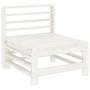 Gartenmöbel-Set 7-teilig aus massivem weißem Kiefernholz von , Gartensets - Ref: Foro24-3186397, Preis: 444,37 €, Rabatt: %