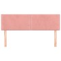 Kopfteile 2 Einheiten rosa Samt 72x5x78/88 cm von , Kopf- und Fußteile - Ref: Foro24-345943, Preis: 51,24 €, Rabatt: %