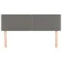 Cabeceros 2 unidades cuero sintético gris 72x5x78/88 cm de , Cabeceros y pies de cama - Ref: Foro24-345936, Precio: 45,27 €, ...