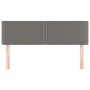 Headboards 2 units gray synthetic leather 72x5x78/88 cm by , Headboards and footboards - Ref: Foro24-345936, Price: 39,86 €, ...