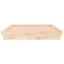 Bed frame with LED solid wood 200x200 cm by , Beds and slatted bases - Ref: Foro24-819992, Price: 160,75 €, Discount: %