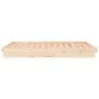 Bed frame with LED solid wood 200x200 cm by , Beds and slatted bases - Ref: Foro24-819992, Price: 160,75 €, Discount: %