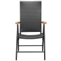 9-teiliges Garten-Essset in Schwarz und Braun von , Gartensets - Ref: Foro24-3060087, Preis: 768,66 €, Rabatt: %