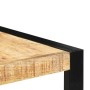 Mesa alta de cocina de madera maciza de mango 140x70x110 cm en Mesas de cocina y de comedor | Comprar online en Foro24