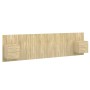 Cabecero de cama con mesitas madera contrachapada roble Sonoma