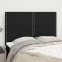 Headboards 4 units black fabric 72x5x78/88 cm by , Headboards and footboards - Ref: Foro24-3116192, Price: 83,05 €, Discount: %
