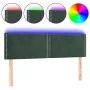 Dunkelgraues Samtkopfteil mit LED 144x5x78/88 cm von , Kopf- und Fußteile - Ref: Foro24-3121523, Preis: 55,71 €, Rabatt: %