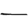 Folding beach mat 2 units steel and black fabric by vidaXL, Loungers - Ref: Foro24-44328, Price: 44,07 €, Discount: %