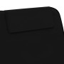 Folding beach mat 2 units steel and black fabric by vidaXL, Loungers - Ref: Foro24-44328, Price: 44,07 €, Discount: %