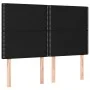 Box spring bed with black fabric mattress 140x190 cm by , Beds and slatted bases - Ref: Foro24-3127879, Price: 475,78 €, Disc...