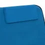 Folding beach mats 2 units steel and blue fabric by vidaXL, Loungers - Ref: Foro24-44327, Price: 52,28 €, Discount: %