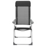 Klappbare Campingstühle aus Aluminium 4 Stück schwarz von vidaXL, Campingmöbel - Ref: Foro24-44308, Preis: 238,03 €, Rabatt: %