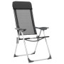 Klappbare Campingstühle aus Aluminium 4 Stück schwarz von vidaXL, Campingmöbel - Ref: Foro24-44308, Preis: 238,03 €, Rabatt: %
