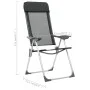Klappbare Campingstühle aus Aluminium 4 Stück schwarz von vidaXL, Campingmöbel - Ref: Foro24-44308, Preis: 234,57 €, Rabatt: %