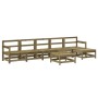 Gartenmöbel-Set 7-teilig aus imprägniertem Kiefernholz von , Gartensets - Ref: Foro24-3186430, Preis: 366,75 €, Rabatt: %