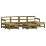 Gartenmöbel-Set 7-teilig aus imprägniertem Kiefernholz von , Gartensets - Ref: Foro24-3186381, Preis: 355,52 €, Rabatt: %