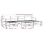 Gartenmöbel-Set 7-teilig aus imprägniertem Kiefernholz von , Gartensets - Ref: Foro24-3186381, Preis: 355,52 €, Rabatt: %