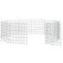 Jaula para conejos 12 paneles hierro galvanizado 54x60 cm de , Jaulas y habitáculos para animales pequeños - Ref: Foro24-1715...