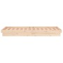 Bed frame with LED solid wood 90x190 cm by , Beds and slatted bases - Ref: Foro24-820002, Price: 118,12 €, Discount: %