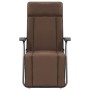 Sillas plegables de jardín con cojines 2 unidades marrón de vidaXL, Sillas de jardín - Ref: Foro24-44321, Precio: 175,35 €, D...