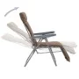 Klappbare Gartenstühle mit Kissen 2 Einheiten braun von vidaXL, Gartenstühle - Ref: Foro24-44321, Preis: 183,50 €, Rabatt: %