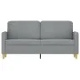 2-Sitzer-Sofa aus hellgrauem Stoff, 140 cm von , Sofas - Ref: Foro24-359478, Preis: 232,03 €, Rabatt: %