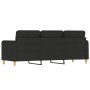 3-Sitzer-Sofa aus schwarzem Stoff, 180 cm von , Sofas - Ref: Foro24-359490, Preis: 376,35 €, Rabatt: %