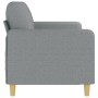 Sofá de 3 plazas de tela gris claro 180 cm de , Sofás - Ref: Foro24-359486, Precio: 320,61 €, Descuento: %