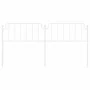 Cabecero de metal blanco 200 cm de , Cabeceros y pies de cama - Ref: Foro24-373974, Precio: 31,44 €, Descuento: %