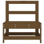 Mittelsofa aus massivem Kiefernholz in Honigbraun von , Modulare Sofas für den Außenbereich - Ref: Foro24-825481, Preis: 54,4...