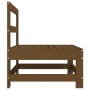 Mittelsofa aus massivem Kiefernholz in Honigbraun von , Modulare Sofas für den Außenbereich - Ref: Foro24-825481, Preis: 54,4...